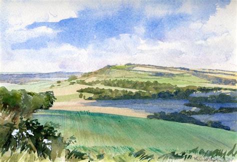 Stunning "English Countryside" Watercolor Painting Reproductions For ...