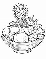 40 Fruit Coloring Pages Free Cute Sheets sketch template