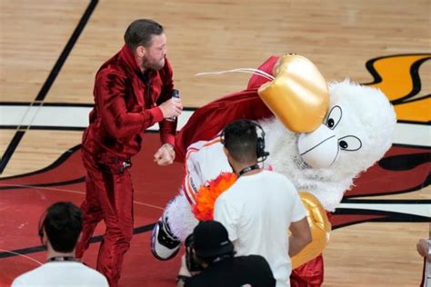 Calls for Conor McGregor to be investigated after violent punch hospitalised Miami Heat mascot