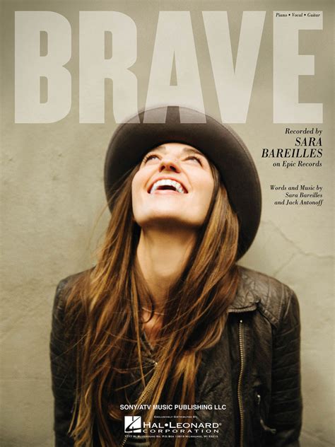 Brave by Sara Bareilles - Sheet Music - Read Online