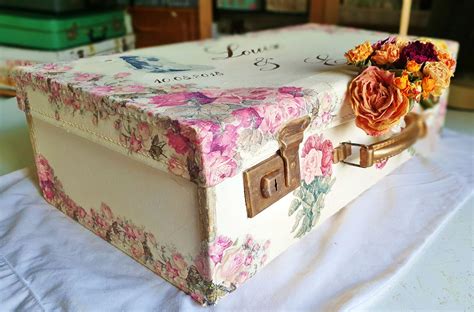 Wedding suitcase | Decorative boxes, Wedding gifts, Keepsake boxes