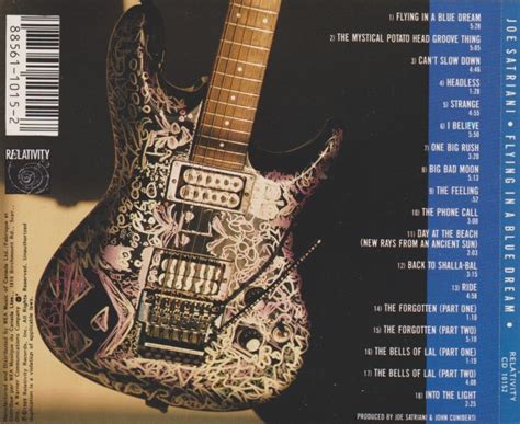 REVIEW: Joe Satriani – Flying in a Blue Dream (1989) | mikeladano.com