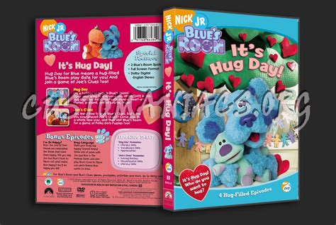 Blue's Room: It's Hug Day! dvd cover - DVD Covers & Labels by Customaniacs, id: 53583 free ...