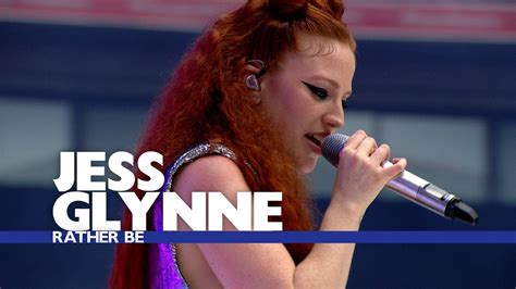 Jess Glynne - 'Rather Be' (Live At The Summertime Ball 2016) | Jess glynne, Jess glynne rather ...