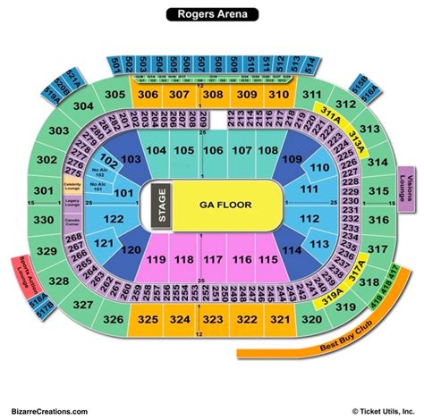 Rogers Stadium Toronto Seating Chart