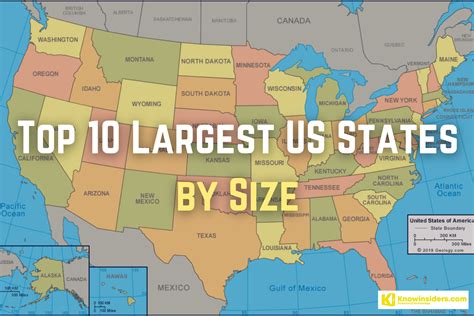 Top 10 Largest States In The USA Fan Song By Kxvin, 55% OFF