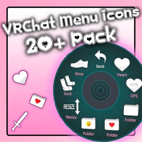 VRChat Menu Icon Pack (20+ Icons) アイコン - shiio - BOOTH