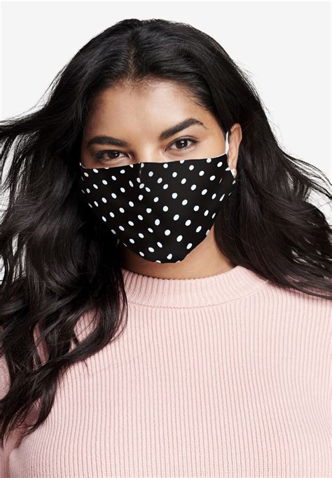 2-Layer Reusable Cotton Face Mask - Women's | Woman Within