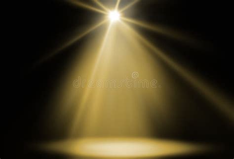 Stage spot light stock illustration. Illustration of decoration - 48406739