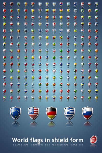 World flags icons vector set Free vector in Encapsulated PostScript eps ...