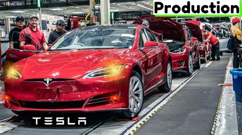 TESLA Factory tour Car Production⚡Model X • Y • S • 3 How it's made ...