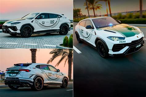 Dubai Police Acquires Lamborghini Urus Performante - TechEBlog