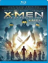 X-Men: Days of Future Past 3D Blu-ray Release Date October 14, 2014 (Ultimate Edition ...