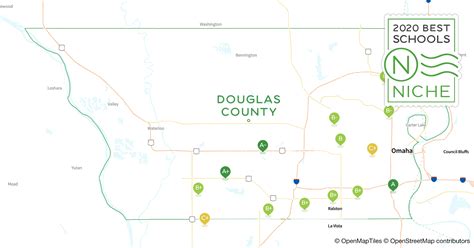 Douglas County Nebraska Map