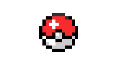 Pokeball Pixel Grid