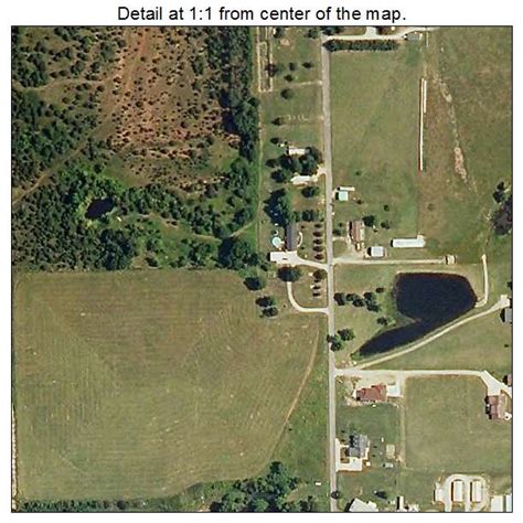 Aerial Photography Map of Conway, MO Missouri