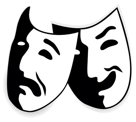 Mask clipart musical theatre, Mask musical theatre Transparent FREE for download on ...