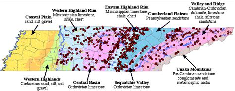 Tennessee Landforms | Landforms, Tennessee, Coastal plain