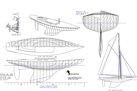 A-Class Racing Model Yacht Plans – Shearwater Boats