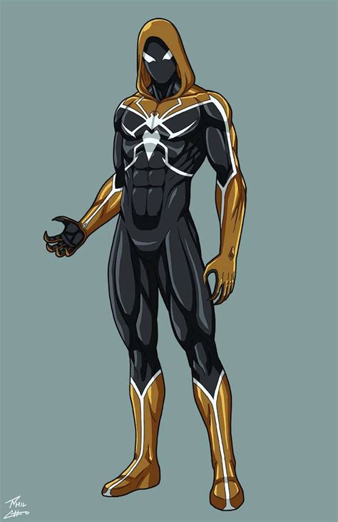 Gold Scarab OC commission by phil-cho on DeviantArt | Marvel spiderman art, Marvel character ...