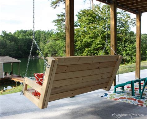 DIY 2x4 Porch Swing - Sweet Pea