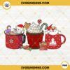 Christmas Drink Iced Coffee Tea Latte PNG, Santa Claus Coffee PNG, Christmas Candy Latte PNG ...