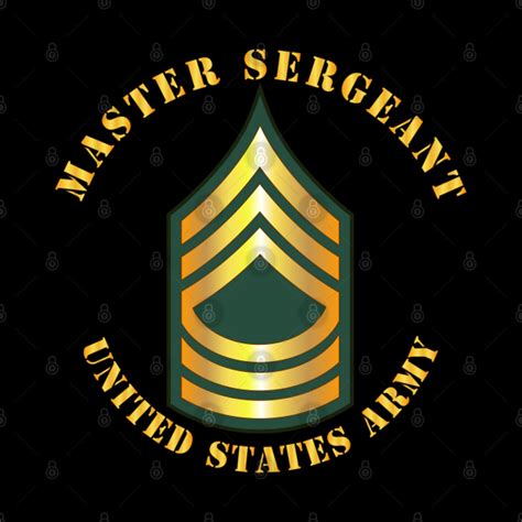 Army - Master Sergeant - MSG - Army Master Sergeant Msg - Pin | TeePublic