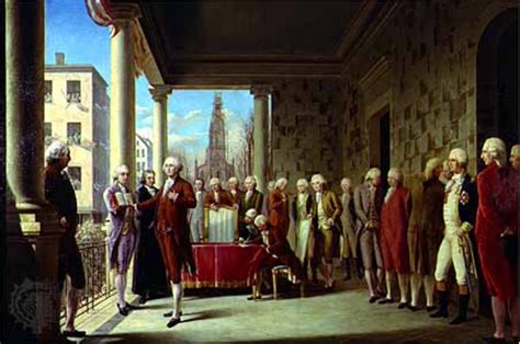 The first presidential inauguration was held in New York City in 1789 ...