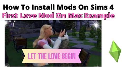 How To Install First Love Mod On Mac For Sims 4 | 2023 - YouTube