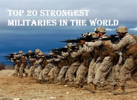 World's Top Militaries List: Ranking the Most Powerful Armed Forces - Edudwar