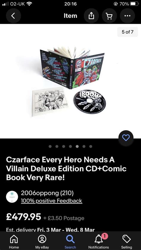 Every hero needs a villain comic book CD : r/Czarface