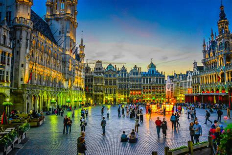 Grand Place - Grote Markt - Brussels Belgium at Night | Flickr