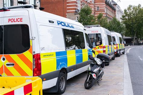 British Police Force Van Vehicle Editorial Photo - Image of ...