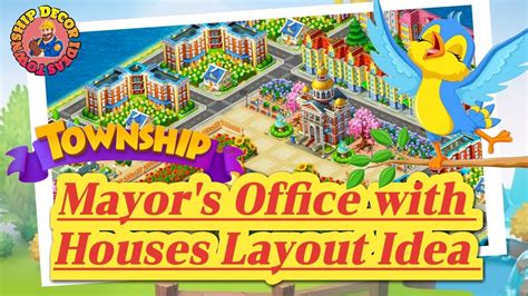 Mayor's Office with Houses Layout Idea || Affordable Township Design ...