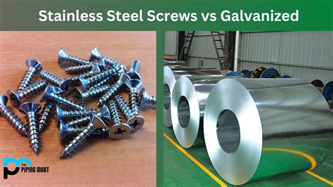 Stainless Steel Screws vs Galvanized - What's the Difference