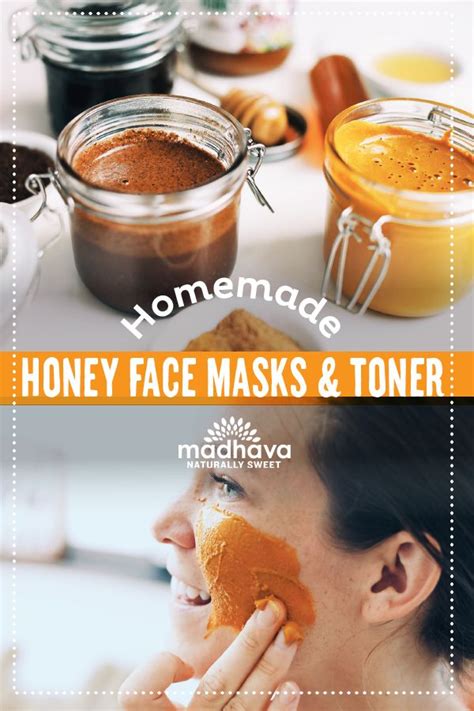 Homemade Honey Face Masks & Toner | Madhava | Honey face, Turmeric and honey, Honey face mask