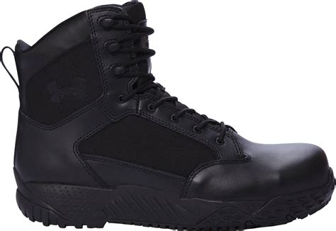 Under Armour Leather Stellar Tac Protect Tactical Boots in Black for Men - Lyst