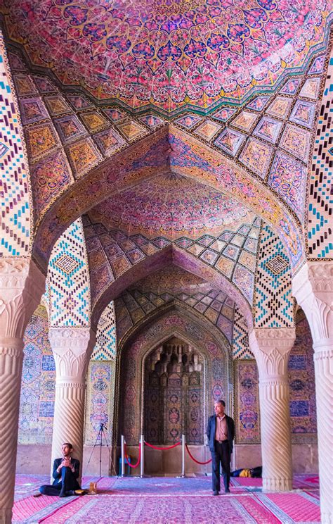 Nasir ol Molk Mosque aka Pink Mosque, Iran [1909x3000] : r/ArchitecturePorn