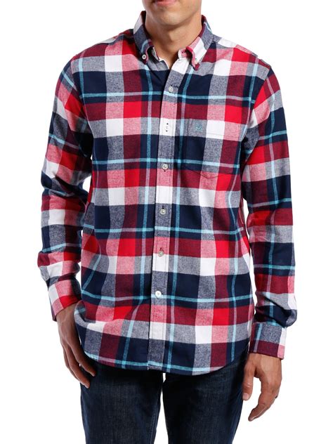 Mens 100% Cotton Flannel Shirt - Regular Fit – Noble Mount