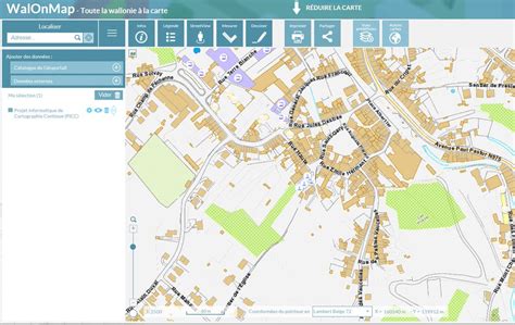 WalOnMap : géoportail de la Wallonie - wallonica.org