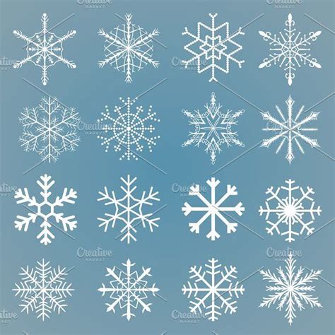 Easy Snowflake Drawing Patterns