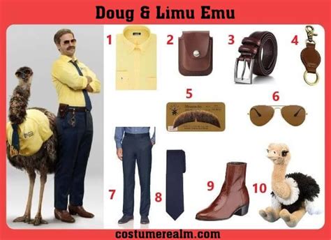 Dress Like Limu Emu and Doug From Liberty Mutual Commercials, Limu Emu and Do… | Diy halloween ...