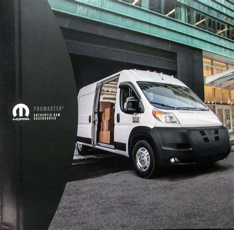 2015 RAM Promaster Van Accessories by MOPAR Sales Brochure Folder Original