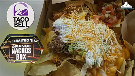 Taco Bell® Grande Nachos Box Review! | 🌮🔔🐔🧀 - YouTube