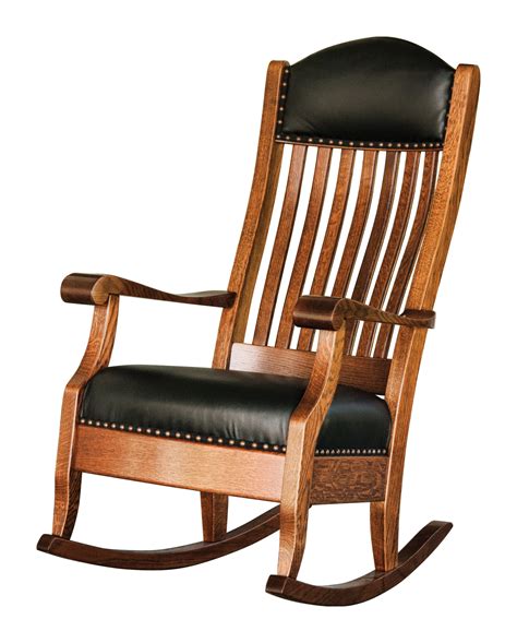 Auntie's Rocker | Amish Solid Wood Rocking Chairs | Kvadro Furniture
