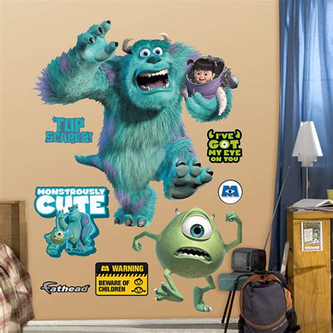 Monsters Inc. Wall Decal | Shop Fathead® for Monsters Inc. Decor