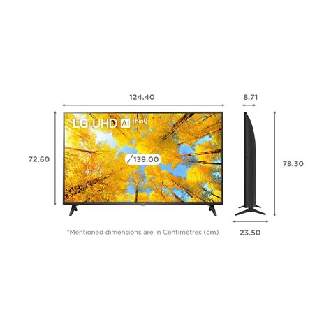 Buy LG UQ75 139 cm (55 inch) 4K Ultra HD LED WebOS TV with Voice ...