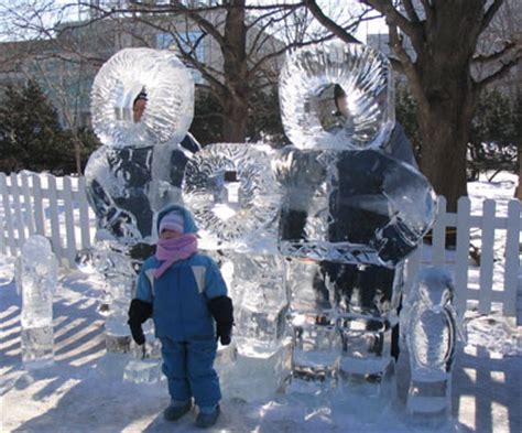 Confederation Park Winterlude, Winter Festival, Ottawa, Ice Sculptures