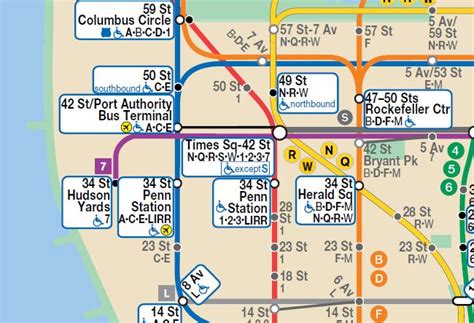 Accessible Stations Subway Map | MTA