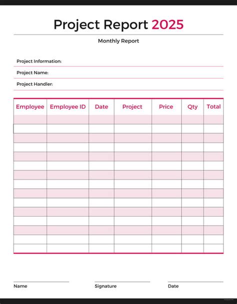 23+ Project Report Templates - DOC, PDF | Free & Premium Templates